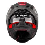 CASCO INTEGRAL DE LS2 - FF807 DRAGON TRAX RED/ ROJO BLANCO NEGRO - Imagen 5