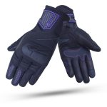 GUANTES DE MOTO INVIERNO DEGEND TIDE MUJER NEGRO Y LILA