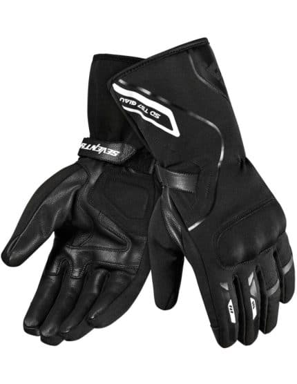 GUANTES DE MOTO INVIERNO SEVENTY DEGREES SD-N57 GIAU HOMBRE NEGRO