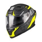 CASCO INTEGRAL MT HELMET BRAKER SV COCKPIT B13 MATE  FLUOR NEGRO GRIS  /ECE 22.06