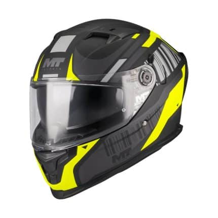 CASCO INTEGRAL MT HELMET BRAKER SV COCKPIT B13 MATE  FLUOR NEGRO GRIS  /ECE 22.06