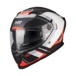 CASCO INTEGRAL MT HELMET BRAKER SV INCEPTION B5 MATE JORO BLANCO NEGRO /ECE 22.06