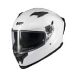CASCO INTEGRAL MT HELMET BRAKER SV PURE A0 BRILLO BLANCO  /ECE 22.06