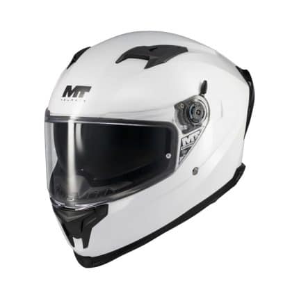 CASCO INTEGRAL MT HELMET BRAKER SV PURE A0 BRILLO BLANCO  /ECE 22.06
