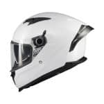CASCO INTEGRAL MT HELMET BRAKER SV PURE A0 BRILLO BLANCO  /ECE 22.06 - Imagen 2