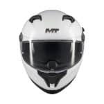 CASCO INTEGRAL MT HELMET BRAKER SV PURE A0 BRILLO BLANCO  /ECE 22.06 - Imagen 3