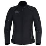 CHAQUETA DE MOTO INVIERNO FAST LADY NEGRA  EN TEXTIL IMPERMEABLE, TÉRMICO CON PROTECCIONES C.E - Imagen 2