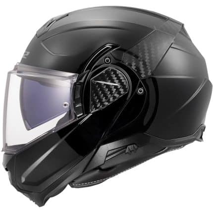 CASCO MODULAR LS2-FF910 ADVANT II SOLID GLOSS BLACK NEGRO BRILLO-ECE 22.06.