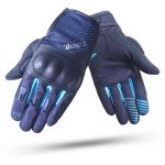 GUANTES DE VERANO DEGEND SHIVER MUJER NEGRO Y TURQUESA
