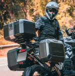 SHAD MALETA LATERAL  DERECHA Y IZQUIERDA TR47L TERRA BLACK EDITION Y TOP CASE TR55 TERRA PURE BLACK