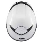 CASCO INTEGRAL MT HELMET THUNDER 4 SV PURE A0 BLANCO BRILLO /CE 22.06 - Imagen 5