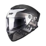 CASCO INTEGRAL MT HELMET THUNDER 4 SV WAVES B2 MATE BLANCO NEGRO GRIS  /ECE 22.06