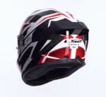 CASCO INTEGRAL LS2-FF820 RAPID III XTREM WHITE BLACK RED .ECE 22.06/ BLANCO NEGRO ROJO - Imagen 4