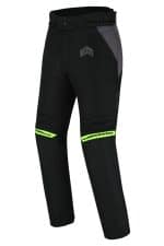 PANTALON DE MOTO EBAY NEGRO GRIS FLUOR IMPERMEABLE TRANSPIRABLE