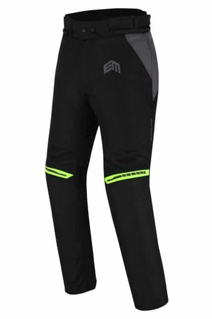 PANTALON DE MOTO EBAY NEGRO GRIS FLUOR IMPERMEABLE TRANSPIRABLE