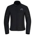 CHAQUETA DE MOTO INVIERNO FAST NEGRA UNISEX EN TEXTIL IMPERMEABLE, TÉRMICO CON PROTECCIONES  C.E - Imagen 2