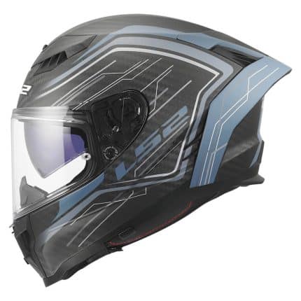 CASCO INTEGRAL DE LS2 -FF807 DRAGON SUBIC BLUE PETROL /GASOLINA AZUL