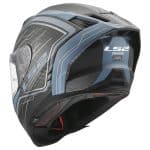 CASCO INTEGRAL DE LS2 -FF807 DRAGON SUBIC BLUE PETROL /GASOLINA AZUL - Imagen 4