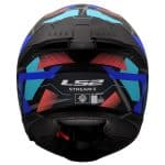 CASCO INTEGRAL DE LS2 -FF808 STREAM II MIKA BLACK BLUE-06/ NEGRO AZUL - Imagen 5