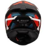 CASCO INTEGRAL DE LS2 -FF808 STREAM II MIKA WHITE BLUE RED-06/ BLANCO AZUL ROJO - Imagen 5