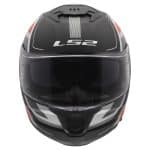 CASCO INTEGRAL DE LS2 -FF808 STREAM II VINTAGE BLACK GREY RED-06/ NEGRO GRIS ROJO - Imagen 3