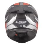 CASCO INTEGRAL DE LS2 -FF808 STREAM II VINTAGE BLACK GREY RED-06/ NEGRO GRIS ROJO - Imagen 5