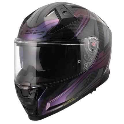 CASCO INTEGRAL CARBON LS2- FF811 VECTOR II C SAVAGE CHAMELEON-06/ CAMALEÓN