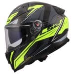 CASCO INTEGRAL CARBON LS2-FF811 VECTOR II C SAVAGE H-V YELLOW-06/ H-V AMARILLO - Imagen 2