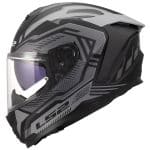 CASCO INTEGRAL DE LS2 -FF817 CHALLENGER II DRAVIX GREY ECE 22.06/ GRIS NEGRO - Imagen 3