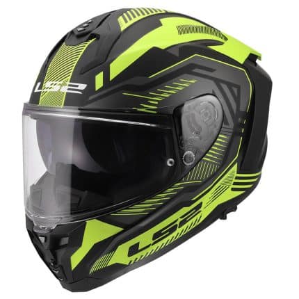 CASCO INTEGRAL DE LS2 -FF817 CHALLENGER II DRAVIX H-V YELLOW ECE 22.06/ H-V AMARILLO