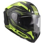 CASCO INTEGRAL DE LS2 -FF817 CHALLENGER II DRAVIX H-V YELLOW ECE 22.06/ H-V AMARILLO - Imagen 2