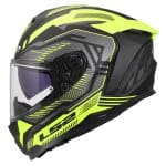 CASCO INTEGRAL DE LS2 -FF817 CHALLENGER II DRAVIX H-V YELLOW ECE 22.06/ H-V AMARILLO - Imagen 3