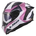 CASCO INTEGRAL DE LS2 -FF817 CHALLENGER II FLAMAN LAVENDER ECE 22.06/ ROSA BLANCO AZUL - Imagen 2