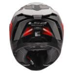 CASCO INTEGRAL DE LS2 -FF817 CHALLENGER II VIPER GREY RED ECE 22.06/ ROJO GRIS - Imagen 5