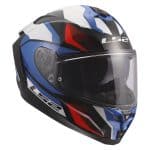 CASCO INTEGRAL DE LS2 -FF817 CHALLENGER II VIPER WHITE BLUE RED ECE 22.06/ BLANCO AZUL ROJO - Imagen 2