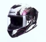 CASCO INTEGRAL LS2- FF820 RAPID III BOHO WHITE BLACK PINK .ECE 22.06/ BLANCO NEGRO ROSA - Imagen 5
