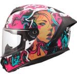 CASCO INTEGRAL LS2-FF820 RAPID III CYBERG PURPLE CYAN .ECE 22.06/ CIAN PÚRPURA