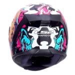CASCO INTEGRAL LS2-FF820 RAPID III CYBERG PURPLE CYAN .ECE 22.06/ CIAN PÚRPURA - Imagen 3