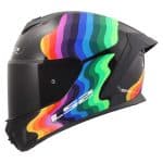 CASCO INTEGRAL LS2-FF820 RAPID III FLOW BLACK MULTI ECE 22.06/ FLUJO NEGRO MULTICOLOR - Imagen 3