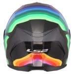 CASCO INTEGRAL LS2-FF820 RAPID III FLOW BLACK MULTI ECE 22.06/ FLUJO NEGRO MULTICOLOR - Imagen 5