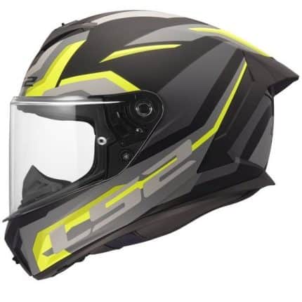 CASCO INTEGRAL LS2-FF820 RAPID III HYPER BLACK H-V YELLOW .ECE 22.06/ NEGRO H-V AMARILLO
