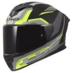 CASCO INTEGRAL LS2-FF820 RAPID III HYPER BLACK H-V YELLOW .ECE 22.06/ NEGRO H-V AMARILLO - Imagen 2