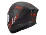 CASCO INTEGRAL LS2- FF820 RAPID III KAIJU II BLACK RED WHITE .ECE 22.06/ NEGRO ROJO BLANCO - Imagen 3