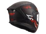 CASCO INTEGRAL LS2- FF820 RAPID III KAIJU II BLACK RED WHITE .ECE 22.06/ NEGRO ROJO BLANCO - Imagen 4