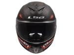 CASCO INTEGRAL LS2- FF820 RAPID III KAIJU II BLACK RED WHITE .ECE 22.06/ NEGRO ROJO BLANCO - Imagen 7