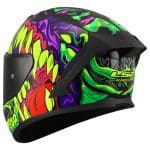 CASCO INTEGRAL LS2-FF820 RAPID III LYCANT PURPLE GREEN .ECE 22.06/ PÚRPURA VERDE MULTICOLOR - Imagen 3