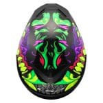 CASCO INTEGRAL LS2-FF820 RAPID III LYCANT PURPLE GREEN .ECE 22.06/ PÚRPURA VERDE MULTICOLOR - Imagen 4