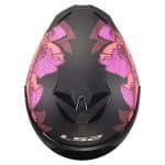 CASCO INTEGRAL LS2-FF820 RAPID III POPPIES II BLACK PINK .ECE 22.06/ NEGRO ROSA - Imagen 5