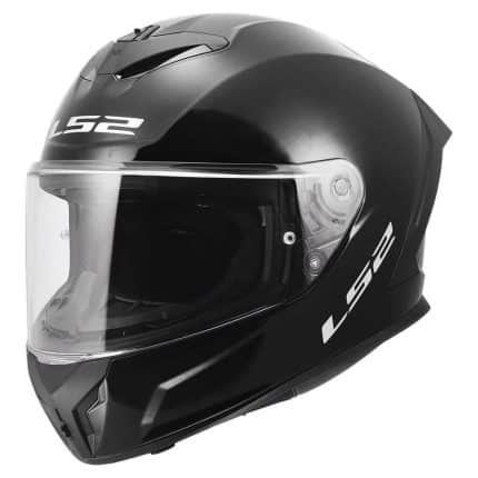 CASCO INTEGRAL LS2-FF820 RAPID III SOLID GLOSS BLACK ECE 22.06/ NEGRO BRILLANTE