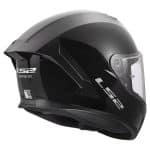 CASCO INTEGRAL LS2-FF820 RAPID III SOLID GLOSS BLACK ECE 22.06/ NEGRO BRILLANTE - Imagen 4